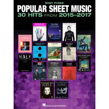 Hal Leonard Popular Sheet Music: 30 Hits From 2015-2017 купить