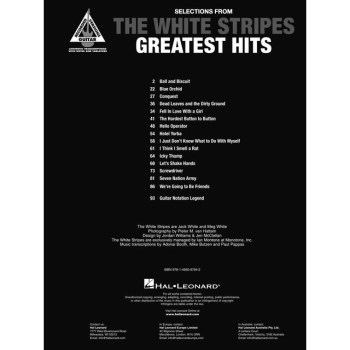 Hal Leonard Selections from The White Stripes Greatest Hits купить