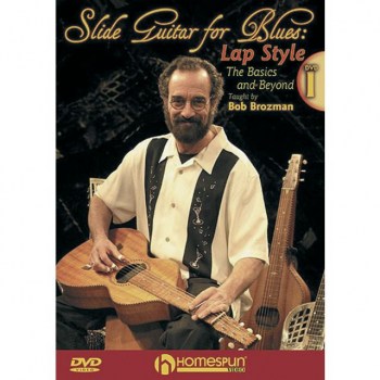 Hal Leonard Slide Guitar Blues Lap Style 1 DVD, Bob Brozman купить