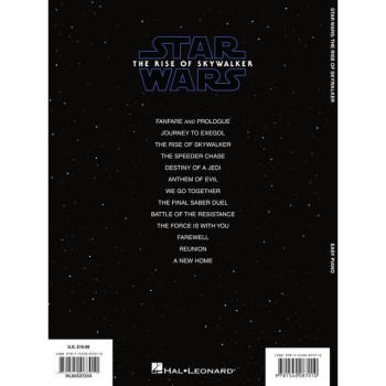 Hal Leonard Star Wars: The Rise of Skywalker купить