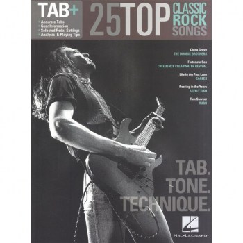 Hal Leonard Tab+: 25 Classic Rock Songs Tab. Tone. Technique купить