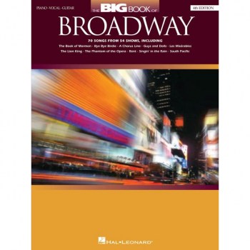 Hal Leonard The Big Book Of Broadway 4th Edition PVG купить