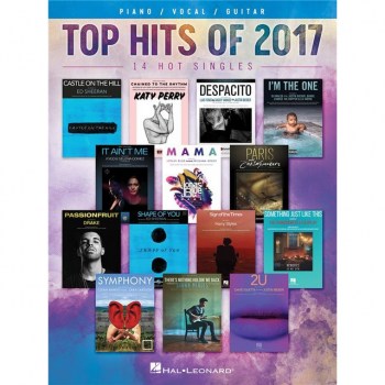 Hal Leonard Top Hits Of 2017 купить