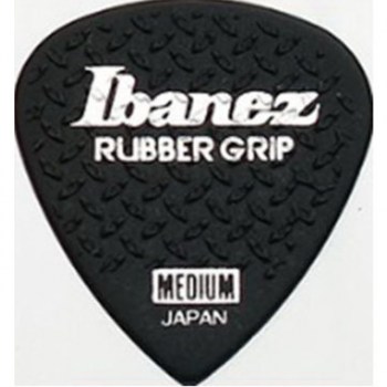 Ibanez PA16MRG-BK 0.8mm Rubber Grip Plectrums Black купить