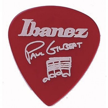 Ibanez Guitar Pick B1000PG-CA, 6-pack Paul Gilbert,signature, red купить