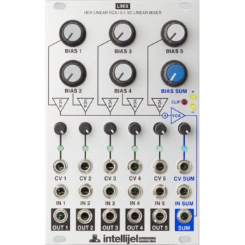 Intellijel Linix Hex Linear VCA & 5.1 Mixer купить