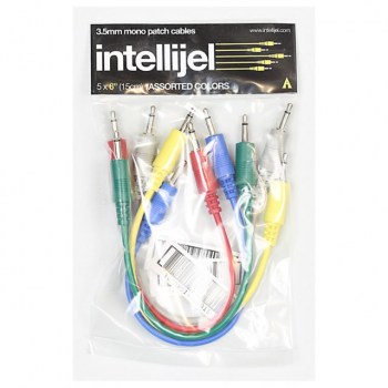 Intellijel Patchkabel 15 cm 5 Stock, bunt gemischt купить