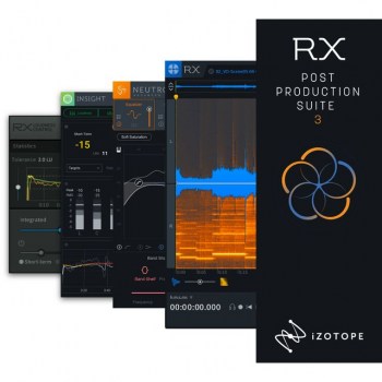 iZotope RX Post Production Suite 3 Upgrade from RX 1-6 Advanced купить