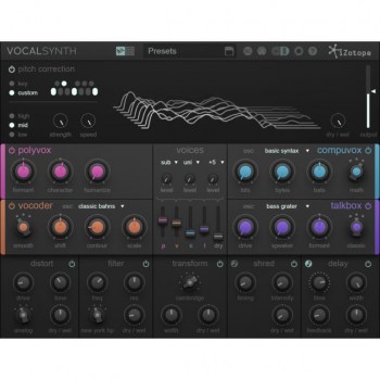 iZotope iZOTOPE Vocal Synth купить