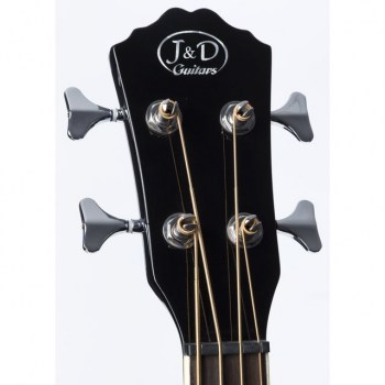 Jack & Danny ABG-1 4-String Acoustic Bass Guitar, Black купить