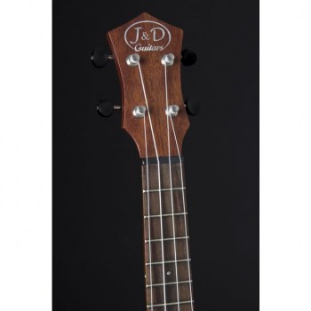 Jack & Danny Electric Solid Body Ukulele Mahogany, Natural купить