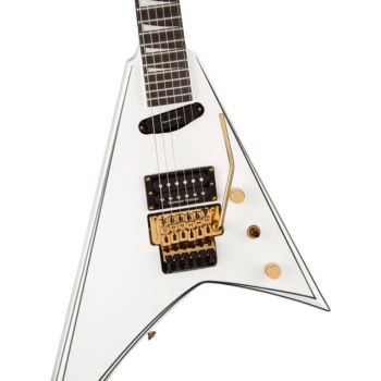 Jackson Concept Series Rhoads RR24 HS White with Black Pinstripes купить