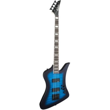 Jackson JS Series Kelly Bird Bass JS3Q AM Transparent Blue Burst купить