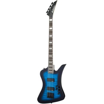 Jackson JS Series Kelly Bird Bass JS3Q AM Transparent Blue Burst купить