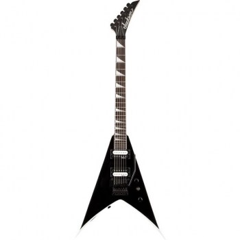 Jackson JS32 King V RW BK Black w/white bevels купить