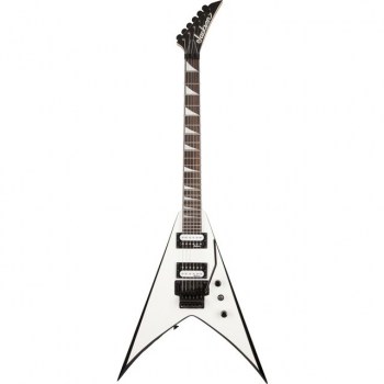 Jackson JS32 King V RW WH White w/black bevels купить