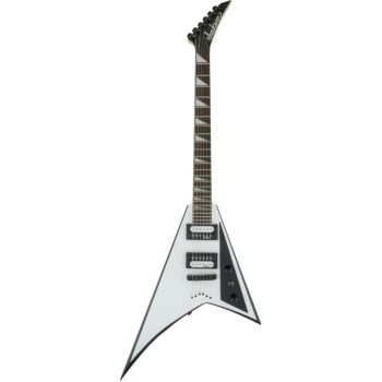 Jackson JS32T Rhoads White w/ Black Bevels купить