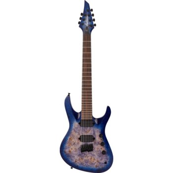 Jackson Pro Series Signature Chris Broderick Soloist HT7P Transparent Blue купить