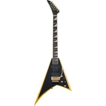 Jackson X Series Rhoads RRX24 IL Black with Yellow Bevels купить