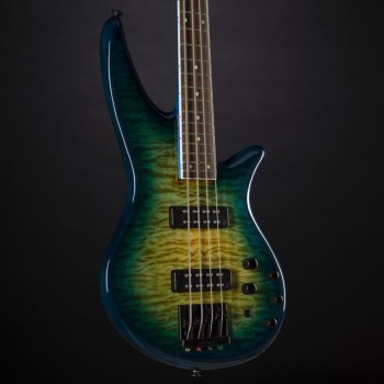 Jackson X Series Spectra Bass SBXQ IV Amber Blue Burst купить