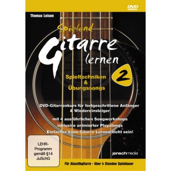 Jenschmedia Spielend Gitarre lernen Vol. 2 Thomas Leisen купить