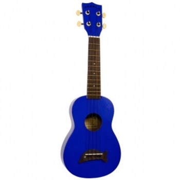 Kala Makala Shark Soprano Ukulele Metallic Blue incl. Bag купить