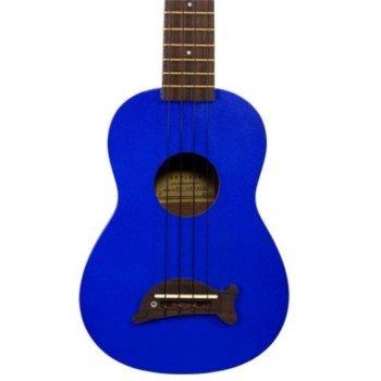 Kala Makala Shark Soprano Ukulele Metallic Blue incl. Bag купить