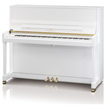 Kawai K 300 WH/P white polished купить