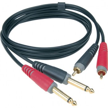 Klotz RCA Phono - Jack Cable, 1 m AT-CJ0100 купить