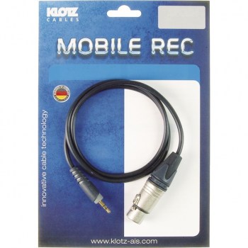 Klotz Microcable,XLR-f./3,5sym.,1,5m AU-MF0150 купить