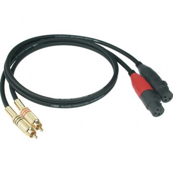 Klotz Audio Cable,1,5m, XLR-f/ Cinch 2 Pcs, AL1,5FC купить