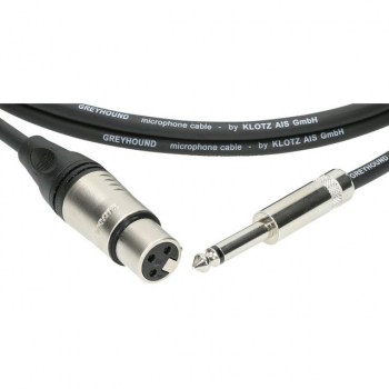 Klotz GRK1FP0500 Greyhound Microphone Cable XLR female - Jack 5m купить