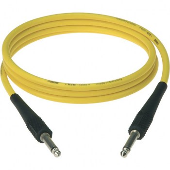 Klotz Instrument Cable 1,5m yellow KIK, KIK1,5PP GE купить