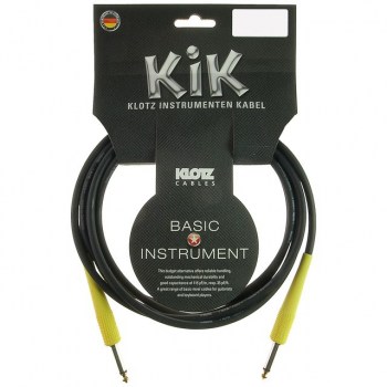 Klotz KIKC1.5PP5 Instrument Cable Lumi Yellow 1.5m купить