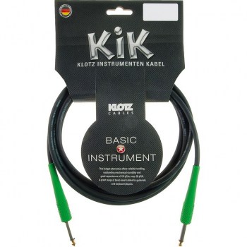 Klotz Instrument Cable 6m black KIK-Coloured fresh green купить