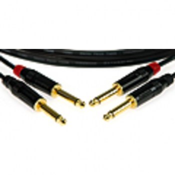 Klotz Twin-Inst.-Cable KeyMaster 6m Jack straigt/straight,KMPP0600 купить