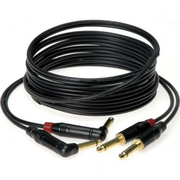 Klotz Twin-Inst.-Cable KeyMaster 9m Jack straigt/angled,KMPR0900 купить