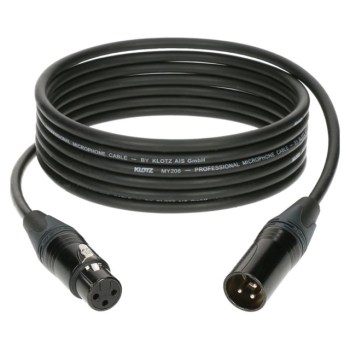 Klotz M1FM1N0100 Microphone Cable black 1 m купить