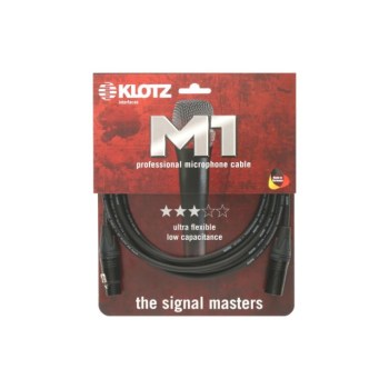 Klotz M1FM1N0300 Microphone Cable black 3m купить