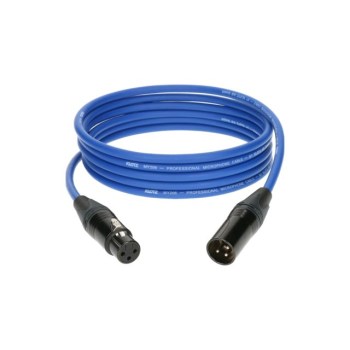 Klotz M1FM2N0300 Microphone Cable blue 3m купить