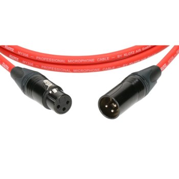 Klotz M1FM3N0500 Microphone Cable red 5m купить