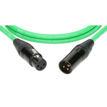 Klotz M1FM4N0300 Microphone Cable green 3m купить