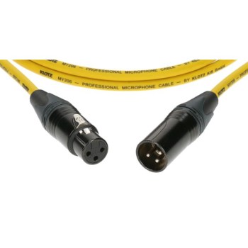 Klotz M1FM5N0100 Microphone Cable yellow 1m купить