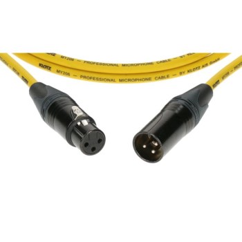 Klotz M1FM5N0500 Microphone Cable yellow 5m купить