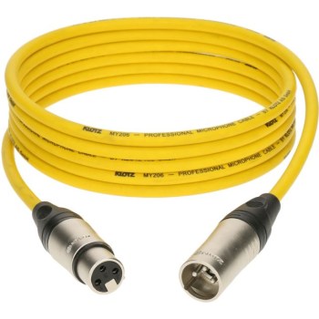 Klotz M1K5FM0100 Microphone Cable yellow 1 m купить