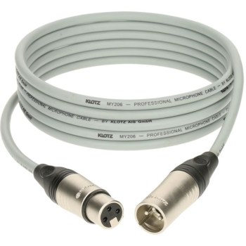 Klotz M1K6FM0100 Microphone Cable grey 1m купить