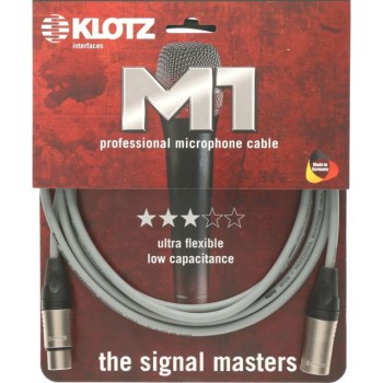 Klotz M1K6FM1500 Microphone Cable grey 15m купить