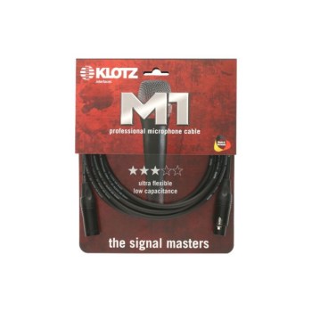 Klotz M1KB1FM0300 Microphone Cable black 3m купить