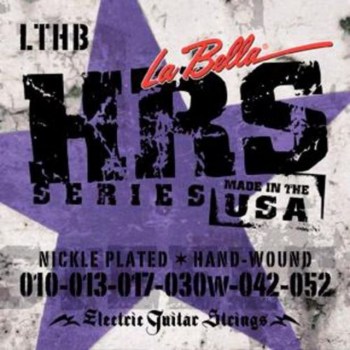 La Bella HRS-LTHB E-Guitar Strings 010-052 Light Top Heavy, Nickel купить