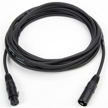 lightmaXX DMX 3-Pin 6m XLR Cable 110 Ohm, Black купить